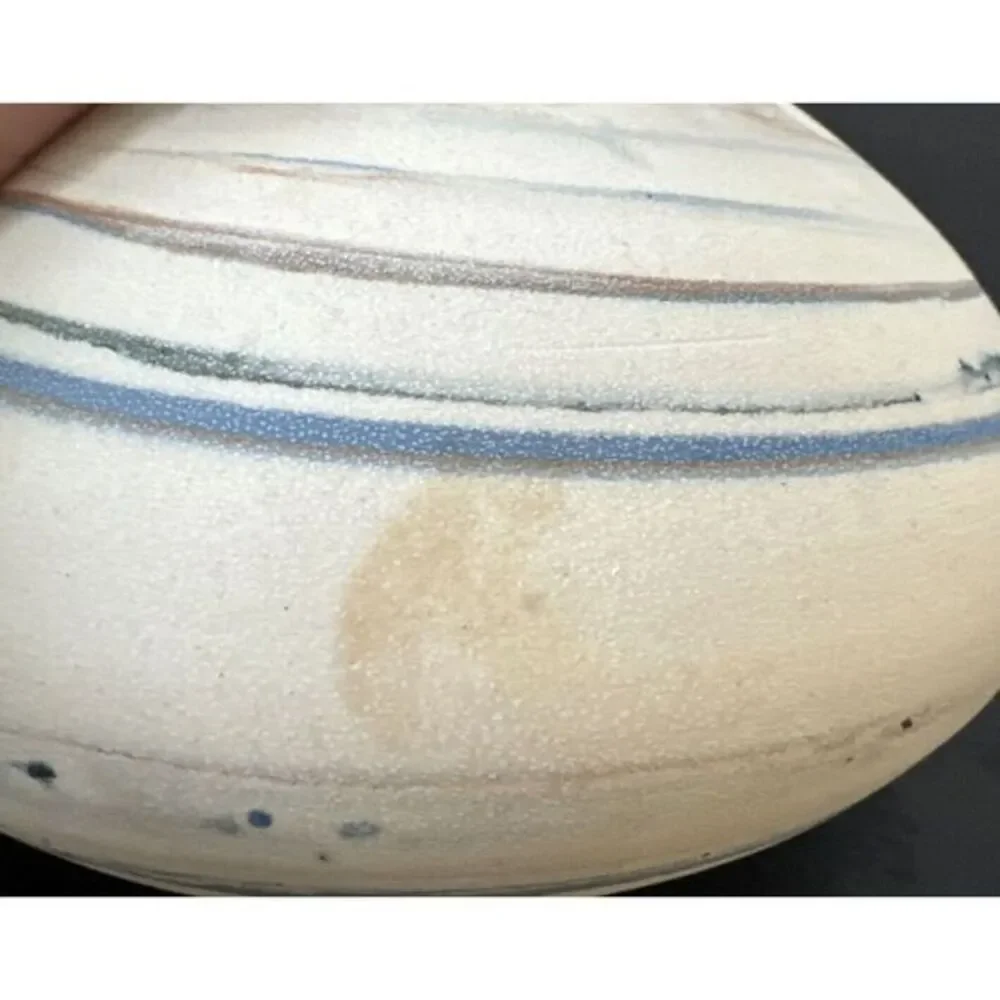 Small Pottery Vase, Signed 4